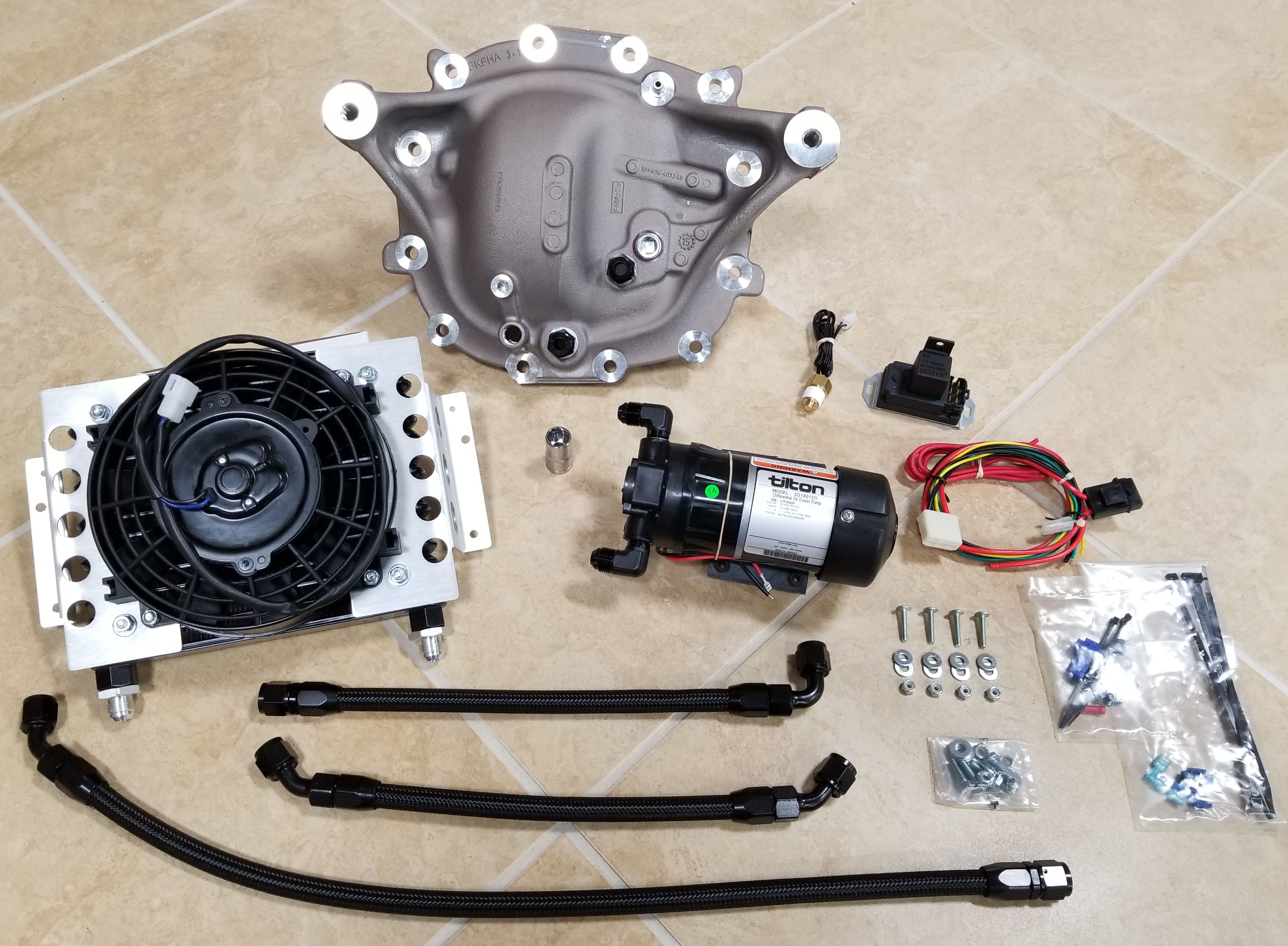 S550 Diff Cooler Kit